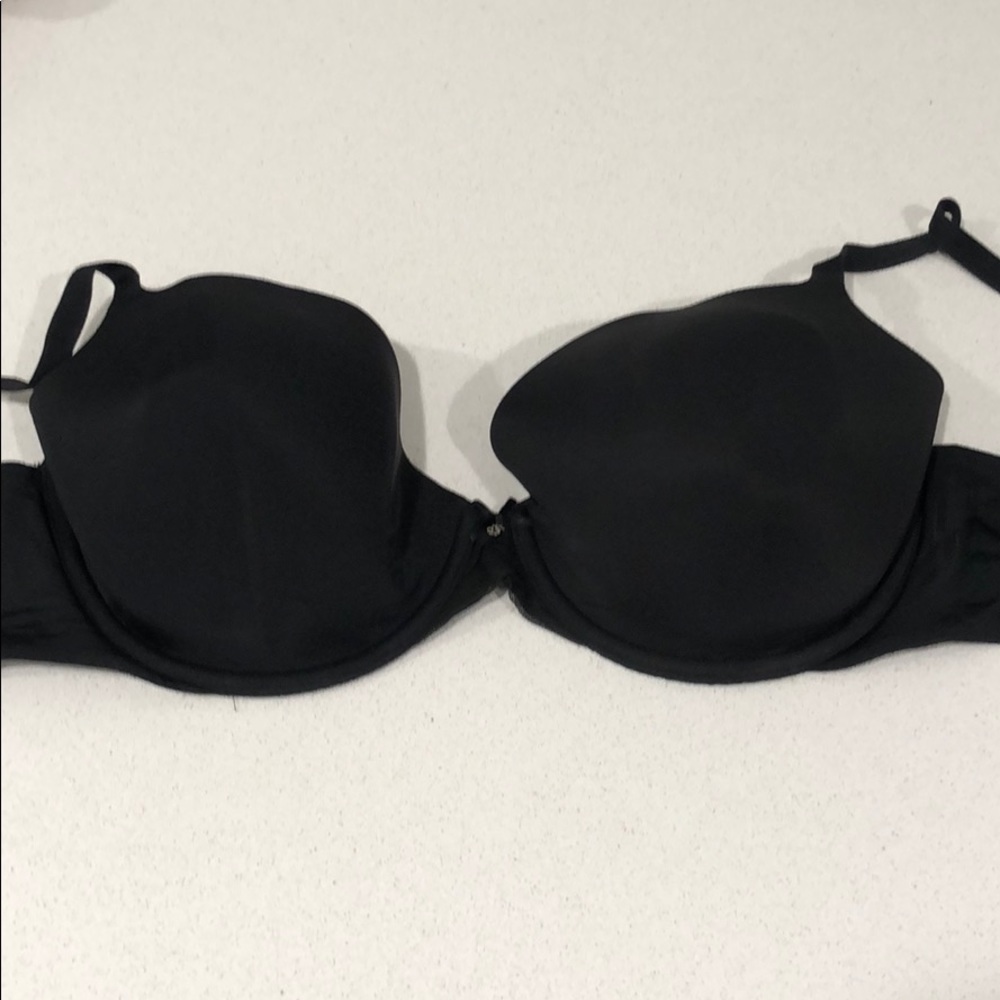 VS Lined Demi Black Bra Size 36D. New, no tags.